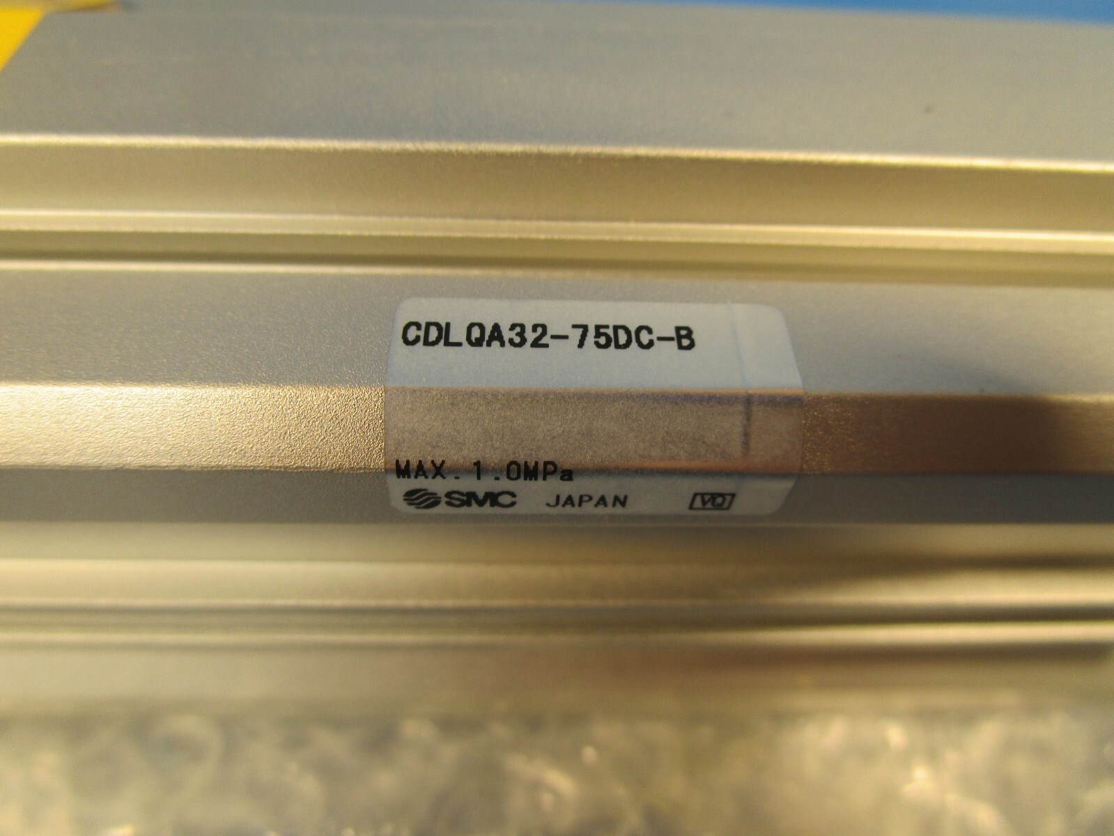 SMC CDLQA32-75DC-B Compact Lock Cylinder, low profile design