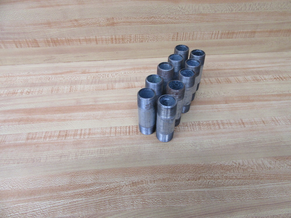 Rigid 3/4 X 3 Galvanized Conduit Nipple 34X3 (Pack of 10)