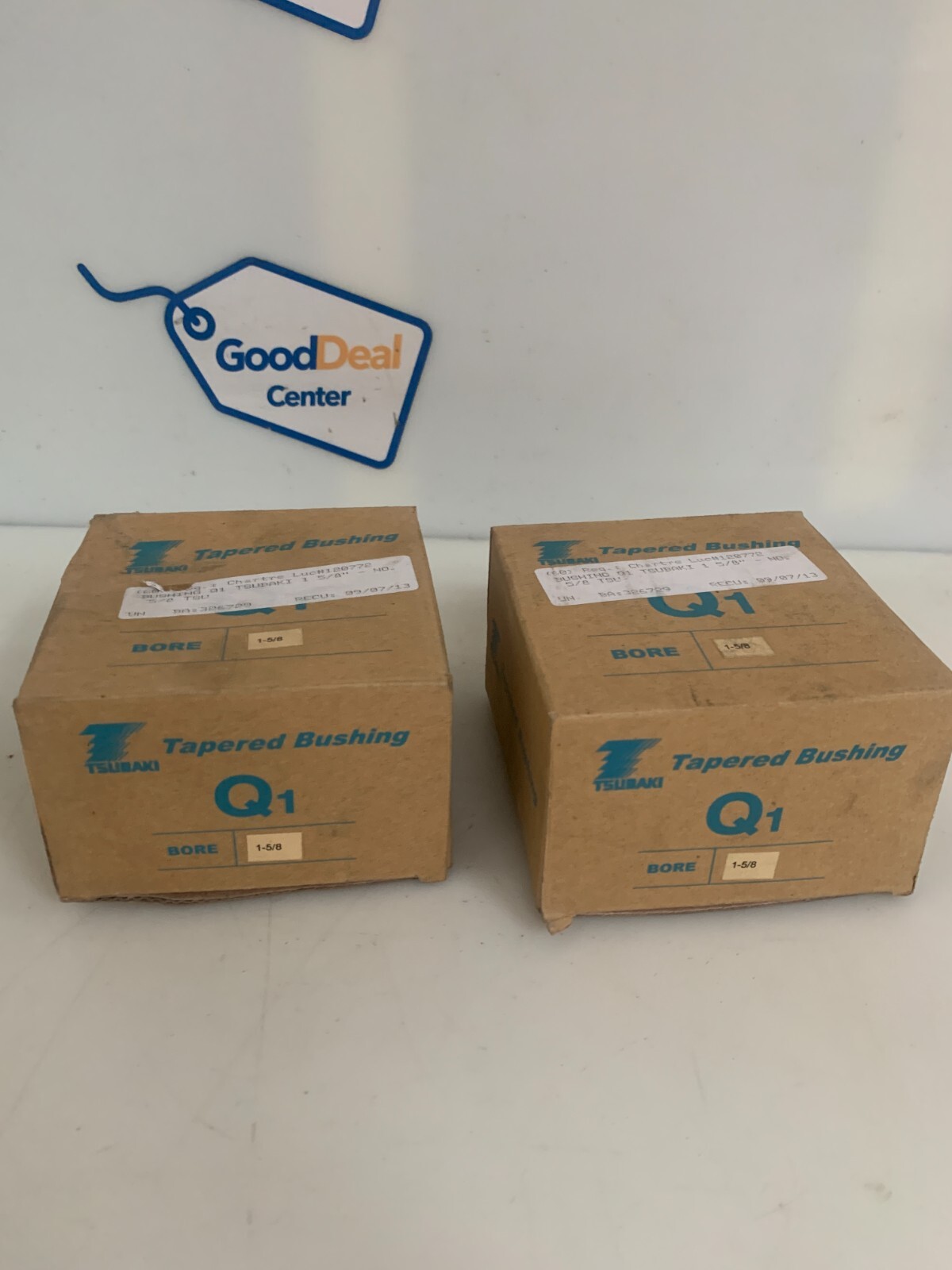 LOT OF 2 TSUBAKI Q1 TAPERED BUSHING 1 5/8 BORE