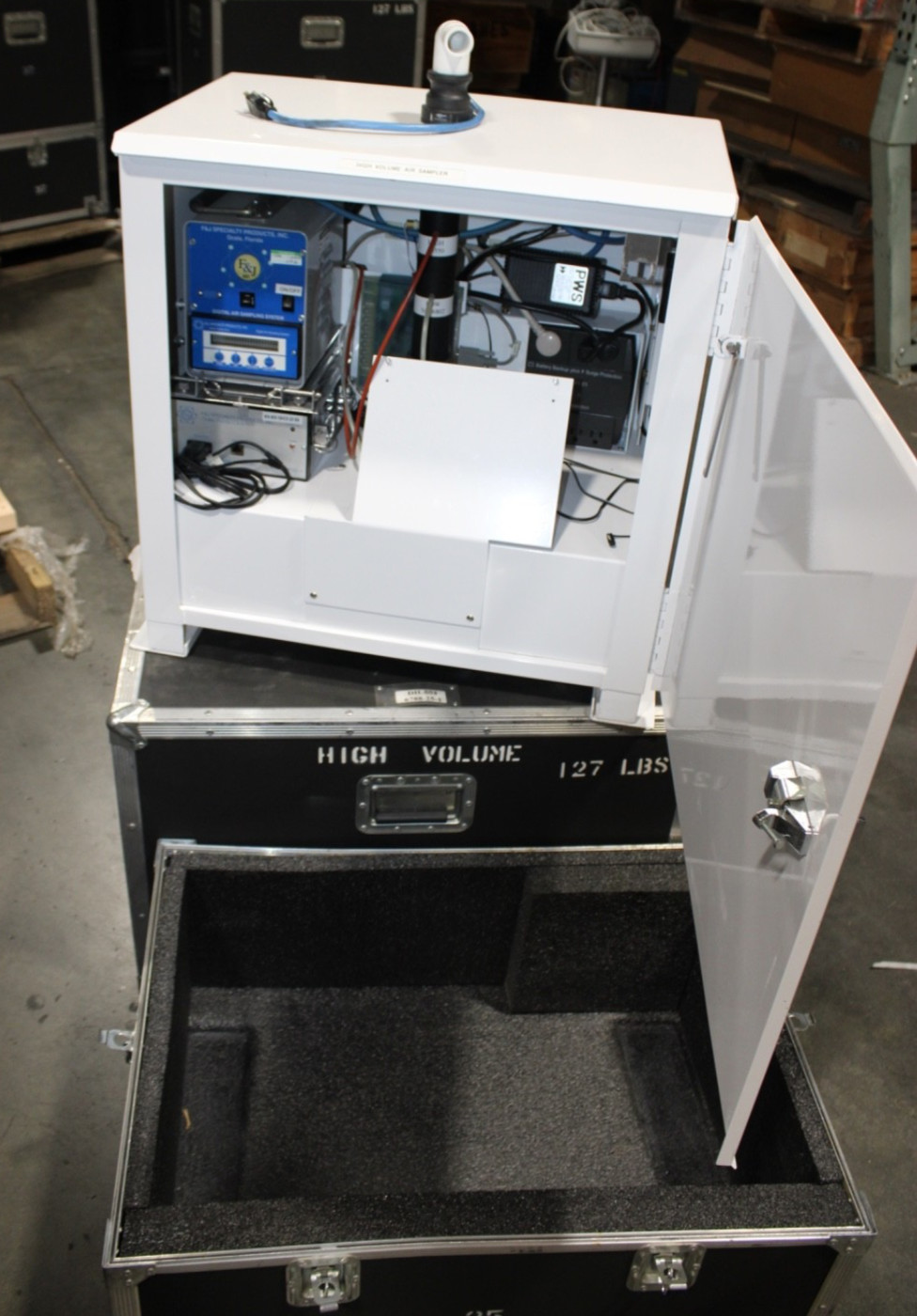 F&J AIR HIGH VOLUME SAMPLING SAMPLER V-550 6802 DIGITAL