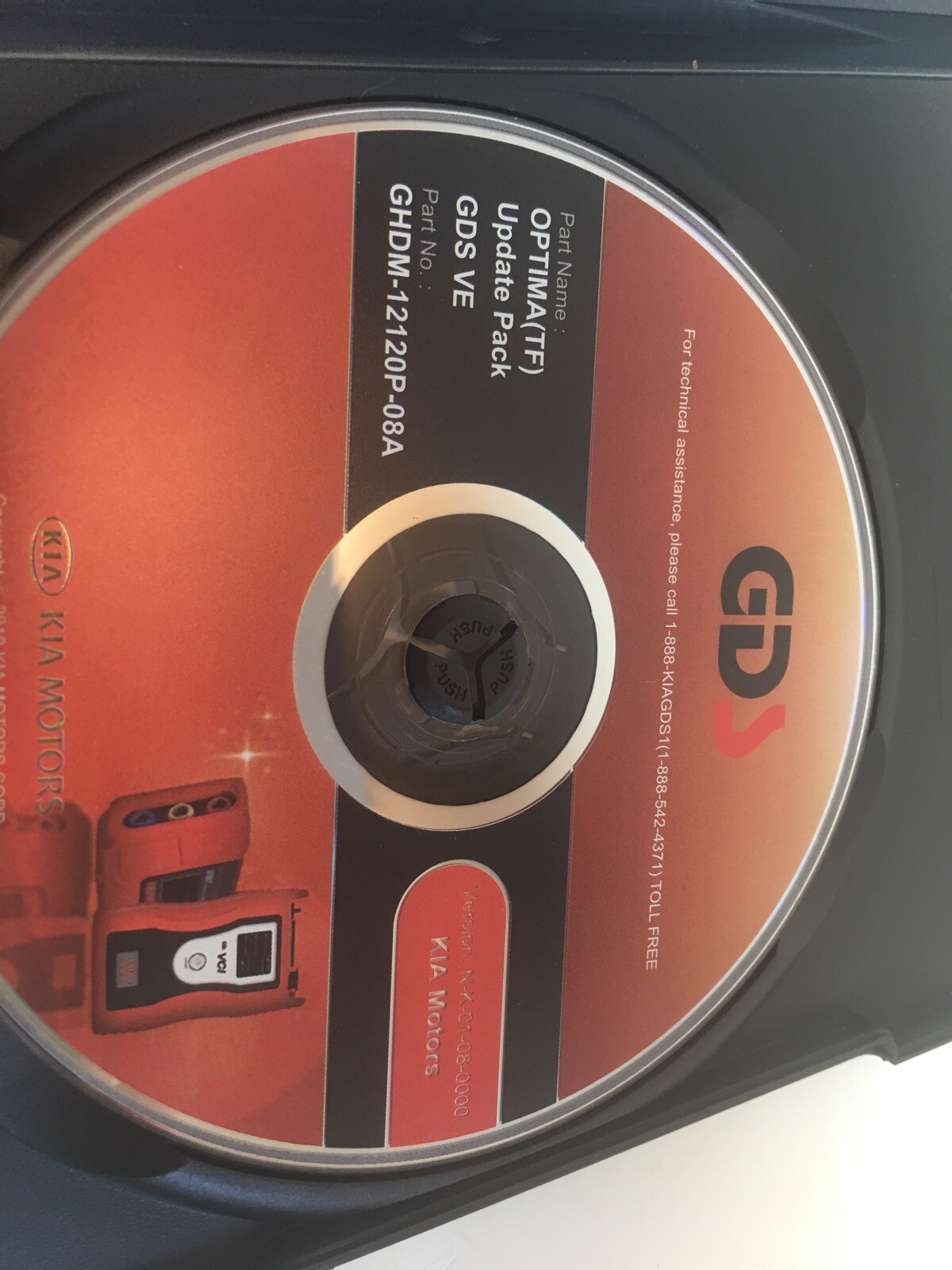 GDS OPTIMA UPDATE PACK GHDM-12120p-08A KIA MOTORS DIAGNOSTIC