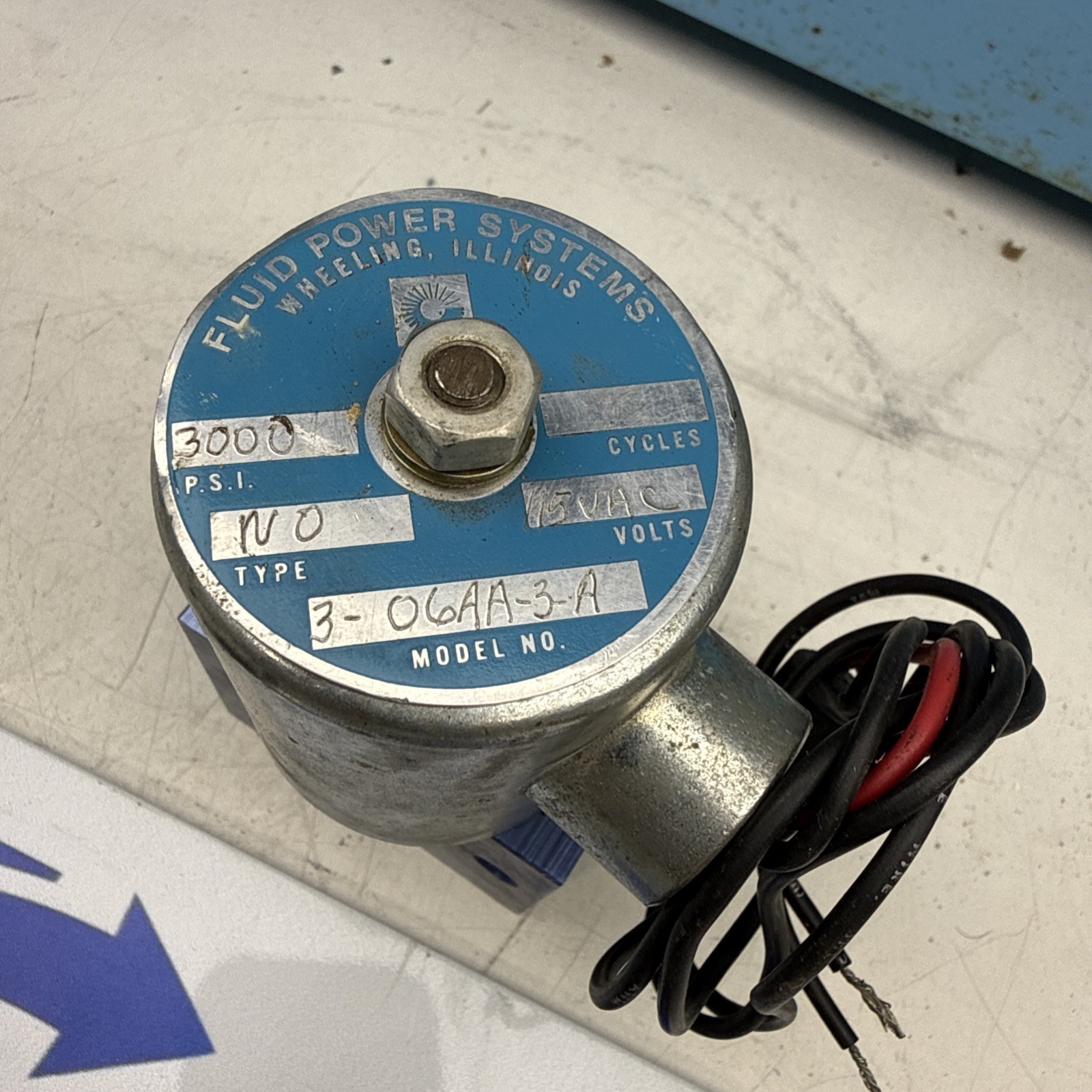 FLUID POWER SYSTEM 3-006-3-115VAC NEW OLD STOCK