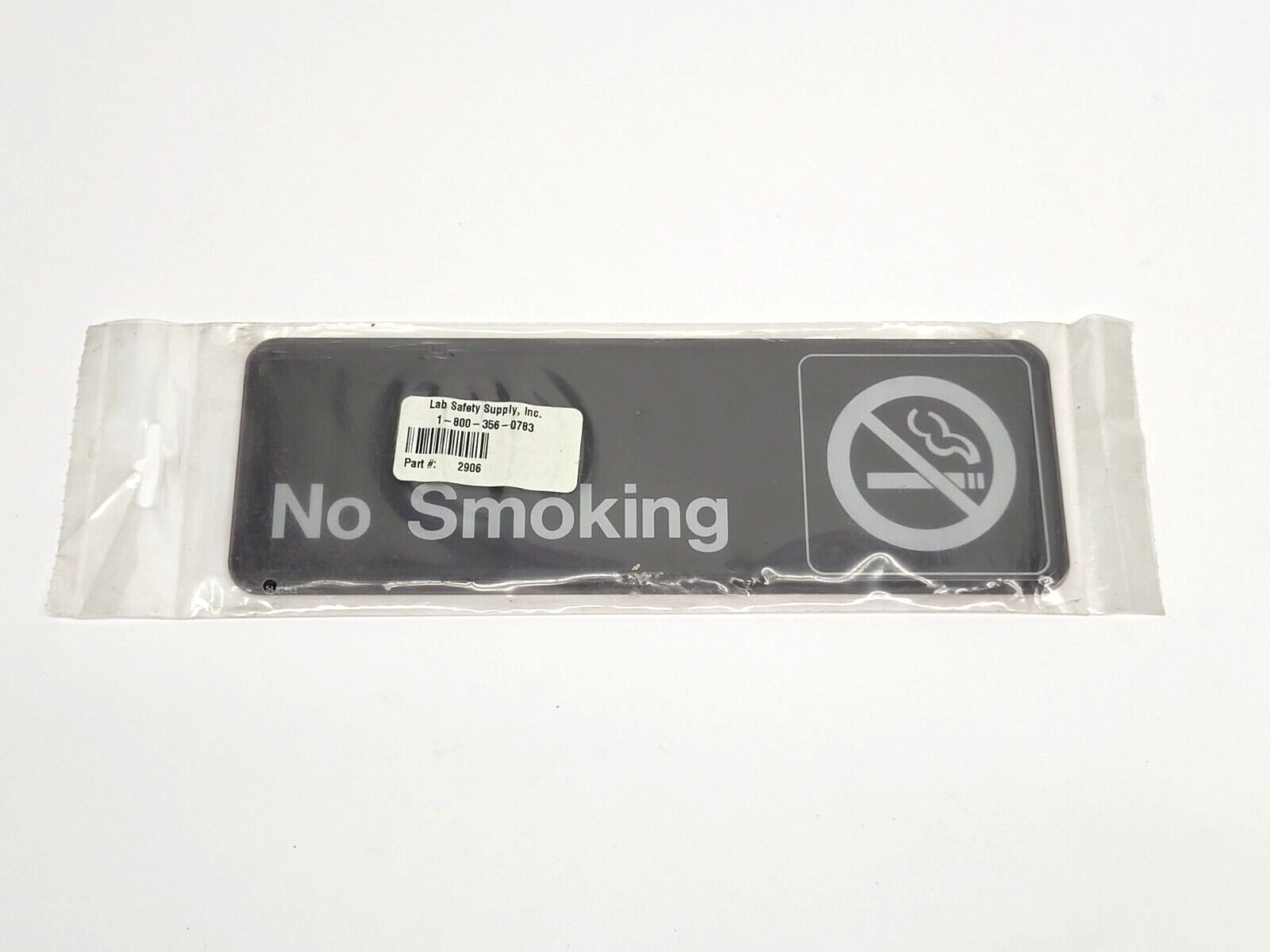 Lab Safety Supply Inc. 2906 No Smoking Sign LOT OF 10