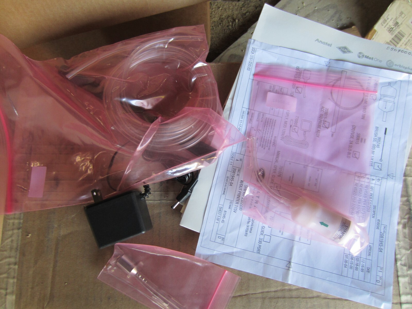 New Hach Ultra 203015-3 237A Isokinetic Probe for Met One 237H Portable Counter