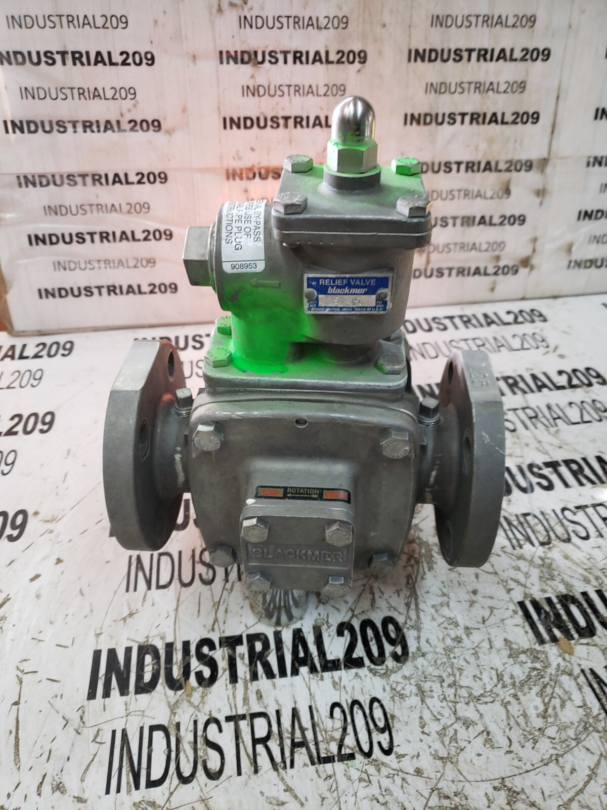 BLACKMER PUMP W/RELIEF VALVE SIZE 1 1/2