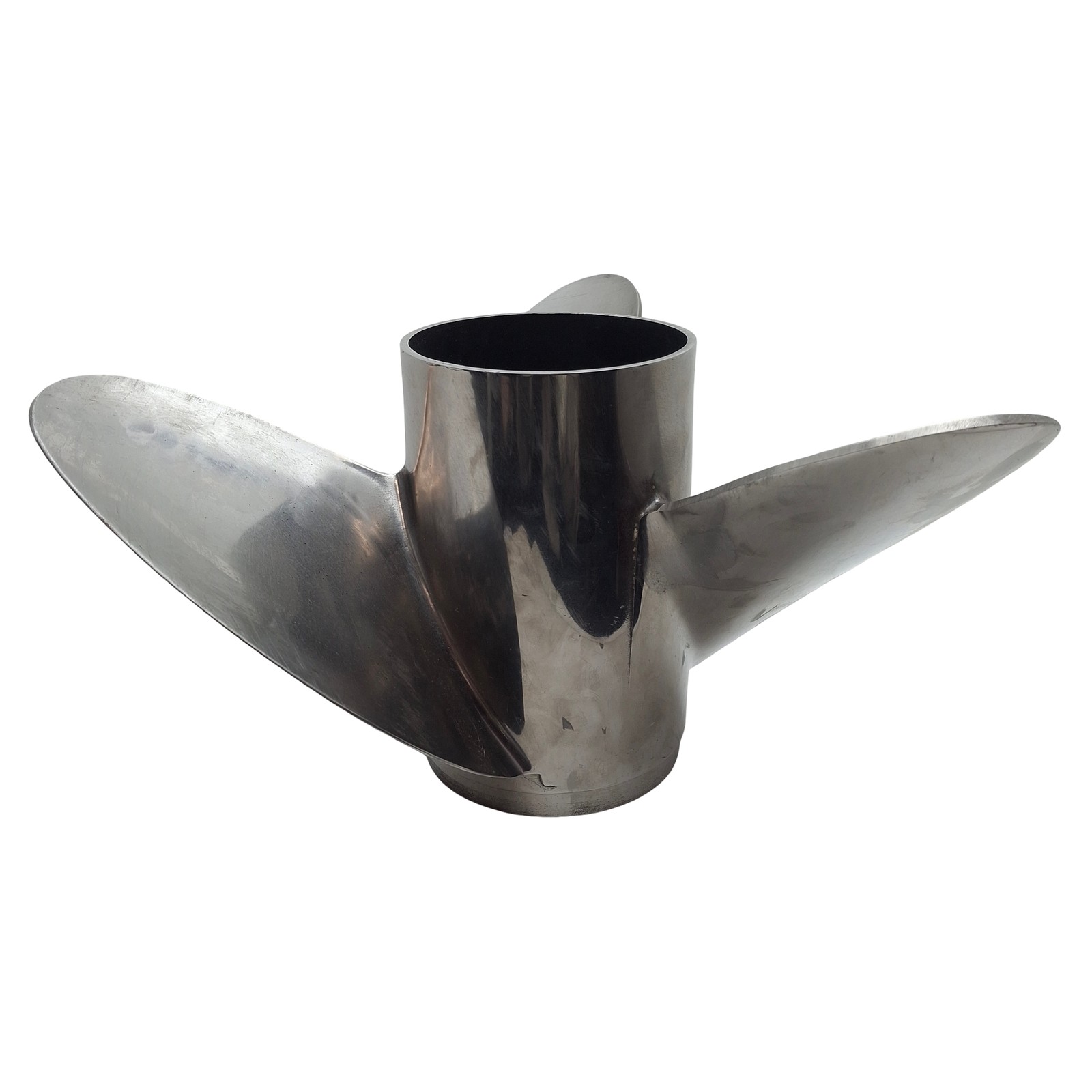 OMC Evinrude Johnson Raker 3855154 Propeller, 14-1/2″ x 22″ Pitch, LH, 19 Spline