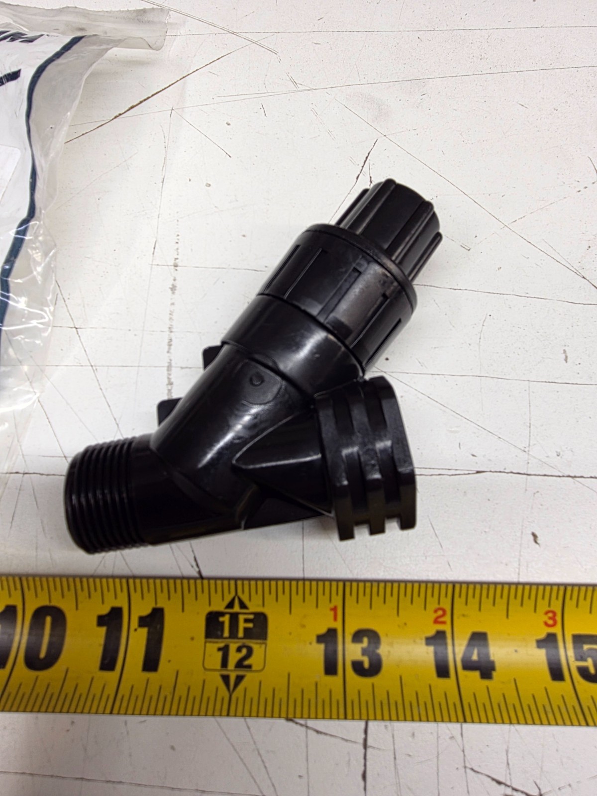 Netafim 30500-001600 3/4″ FPT x MPT 35 PSI Flow Pressure Regulator Black New