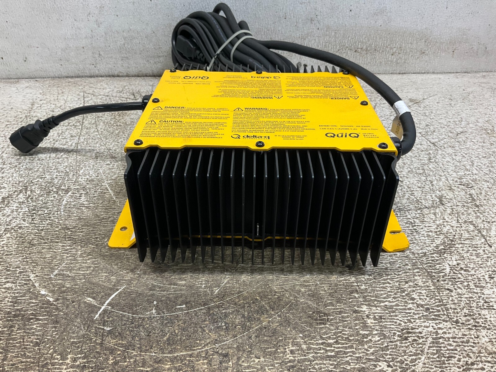Delta-Q Ezgo 913-4810-06 Battery Charger 48 VDC 16 A QuiQ 913481006 New (TSC)