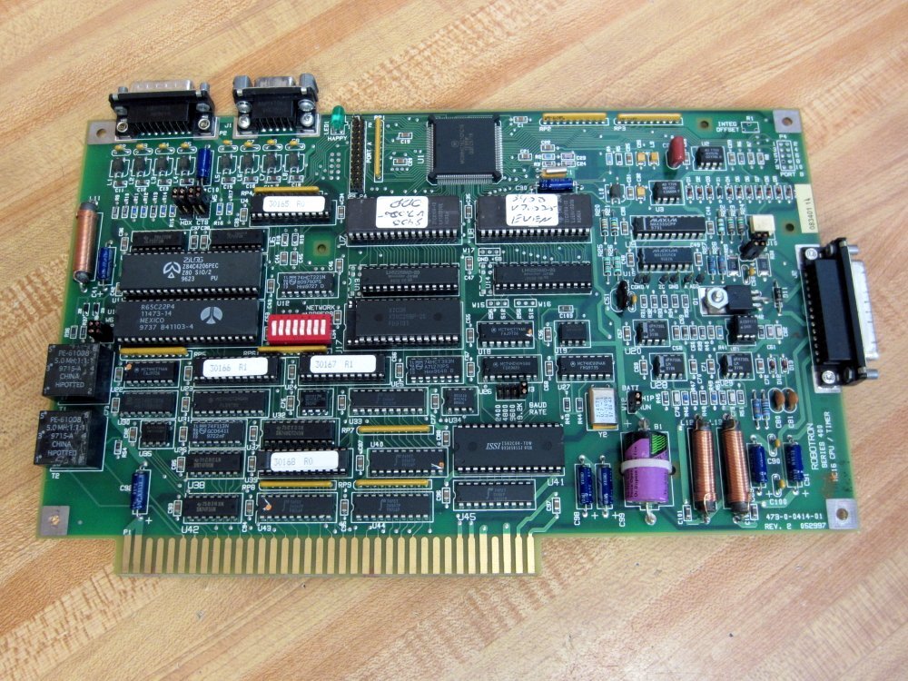 Robotron 473-0-0414-01 Rev. 2 HC16 CPU/Timer Board 4730041401