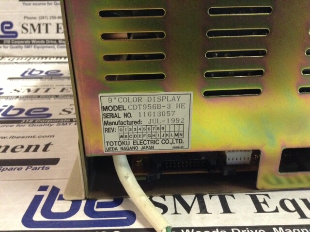 NEW TOTOKU Display Monitor 9 – CDT956B-3 HE w/Warranty