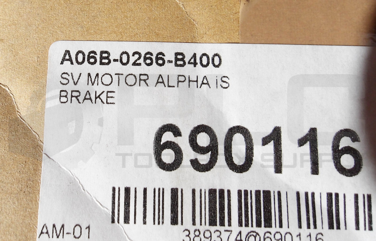 NEW FANUC A06B-0266-B400 AIS 22/4000HV SERVO MOTOR ALPHA IS BRAKE