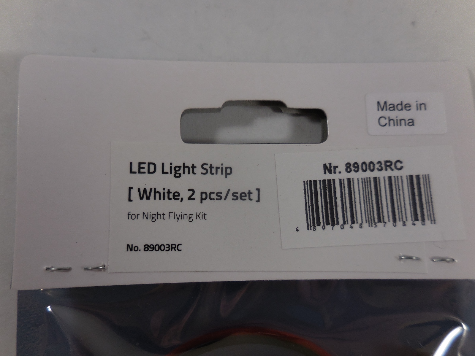 RC Logger LED Light Strip (White 2pcs/set) 89003RC (3 Sets)