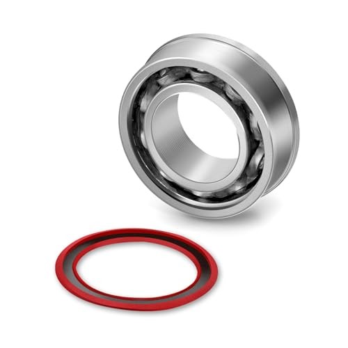 XiKe 10 Pcs Flanged Ball Bearings ID 3/4″ x OD 1-3/8″, Applicable for Lawn