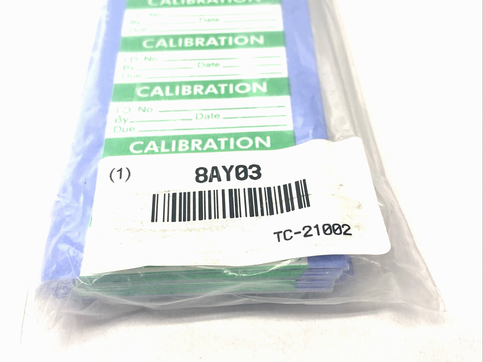 Stranco Inc TC-21002 Calibration Label Green/White 1-1/2″ x 5/8″ 8AY03 350-PACK