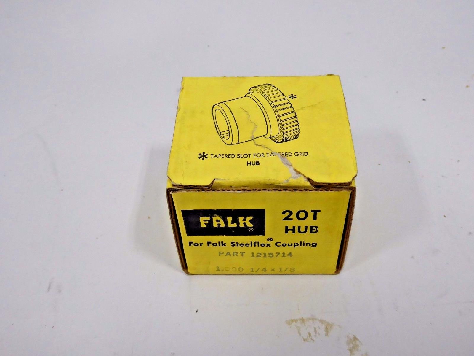Falk 1215714 20T Hub 1.00″ Bore 1/4 X 1/8″ KW