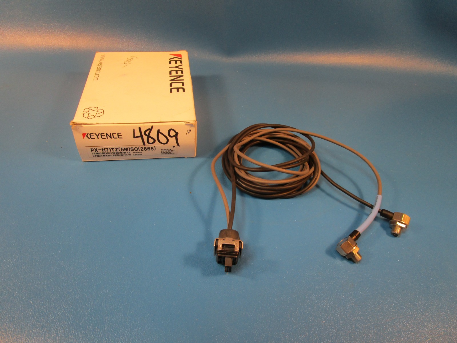 Keyence PX-H71TZ, Thru-Beam Photoelectric Sensor, 5 Meter Leads