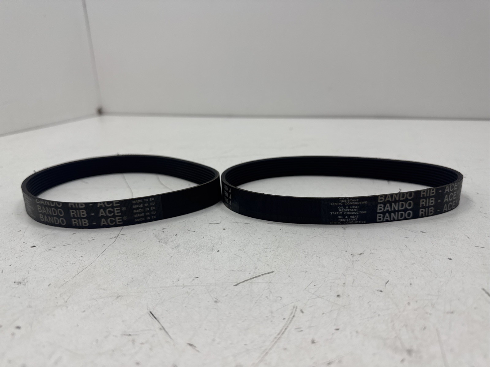 (Qty.2) Bando Rib-Ace 180J , 180-J , 180 J , Ribbed Timing Belt