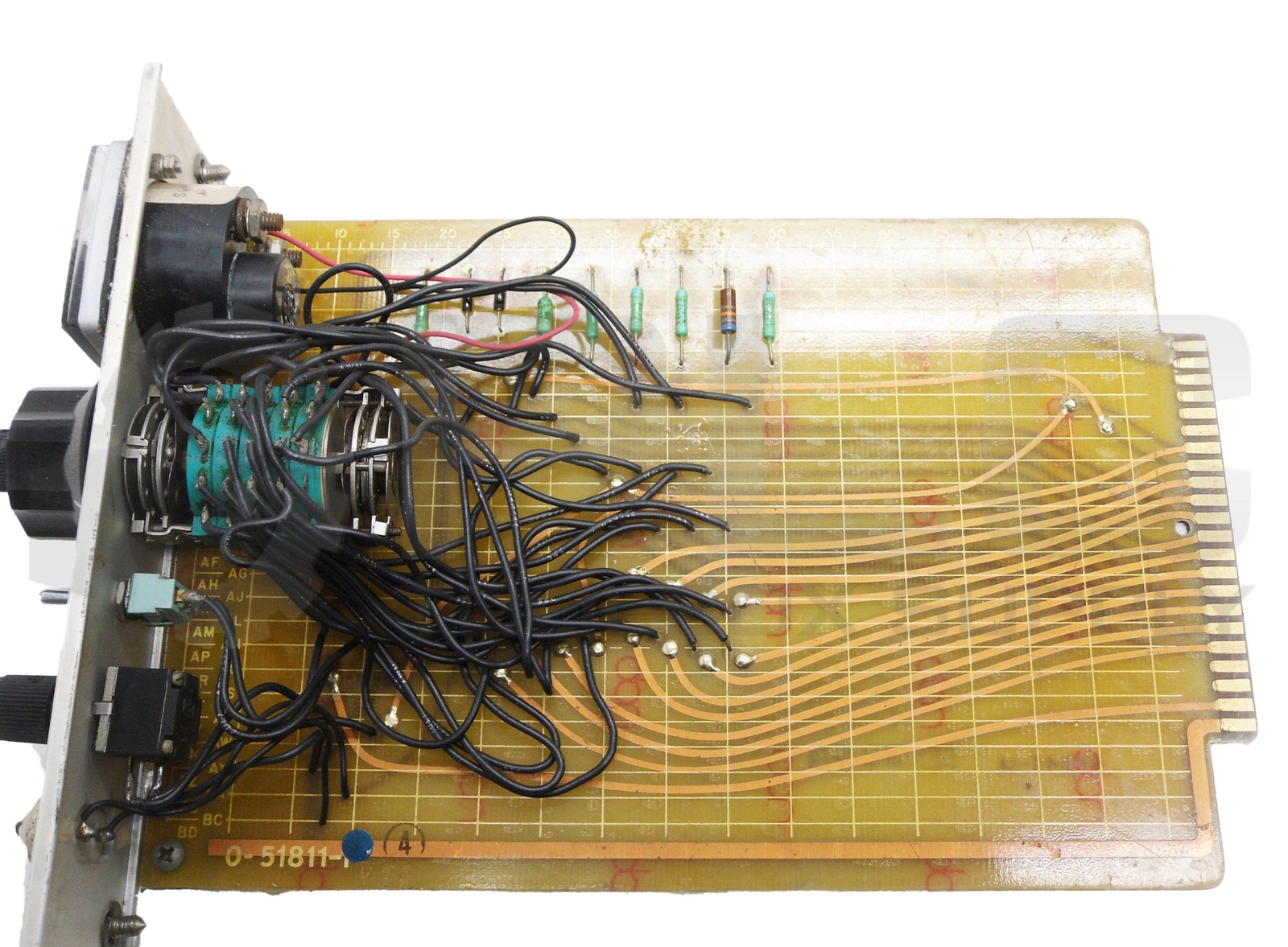 RELIANCE ELECTRIC 051811-1 PRINTED CIRCUIT TESTER CARD