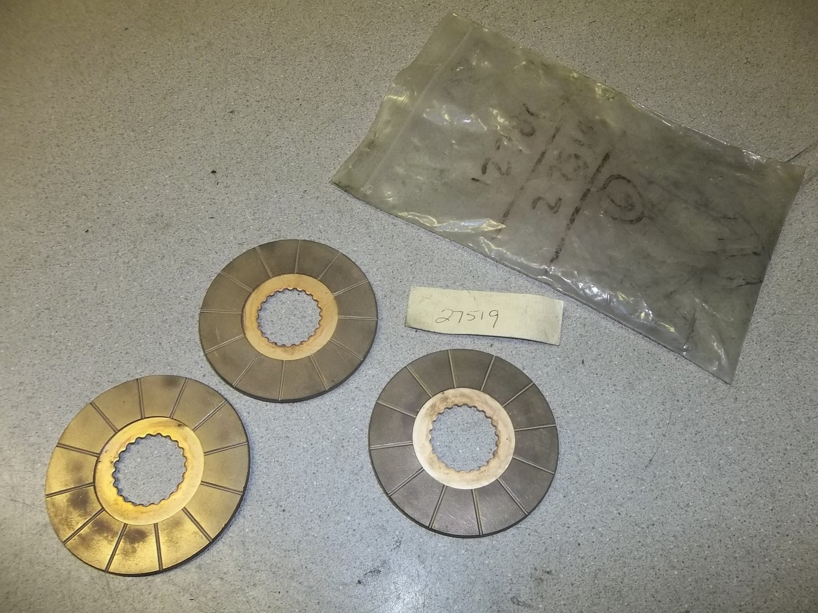 NEW Clutch Disk Set, Part Number: 27519 *FREE SHIPPING*