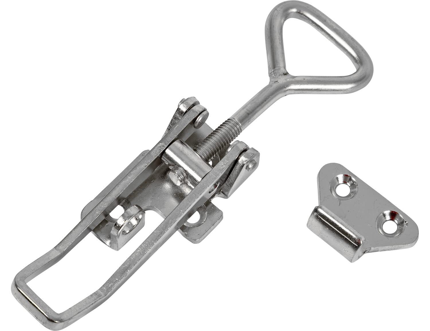 Buyers Products Company 6″ Heavy Duty Stainless Steel Adjustable-Grip Draw Latch