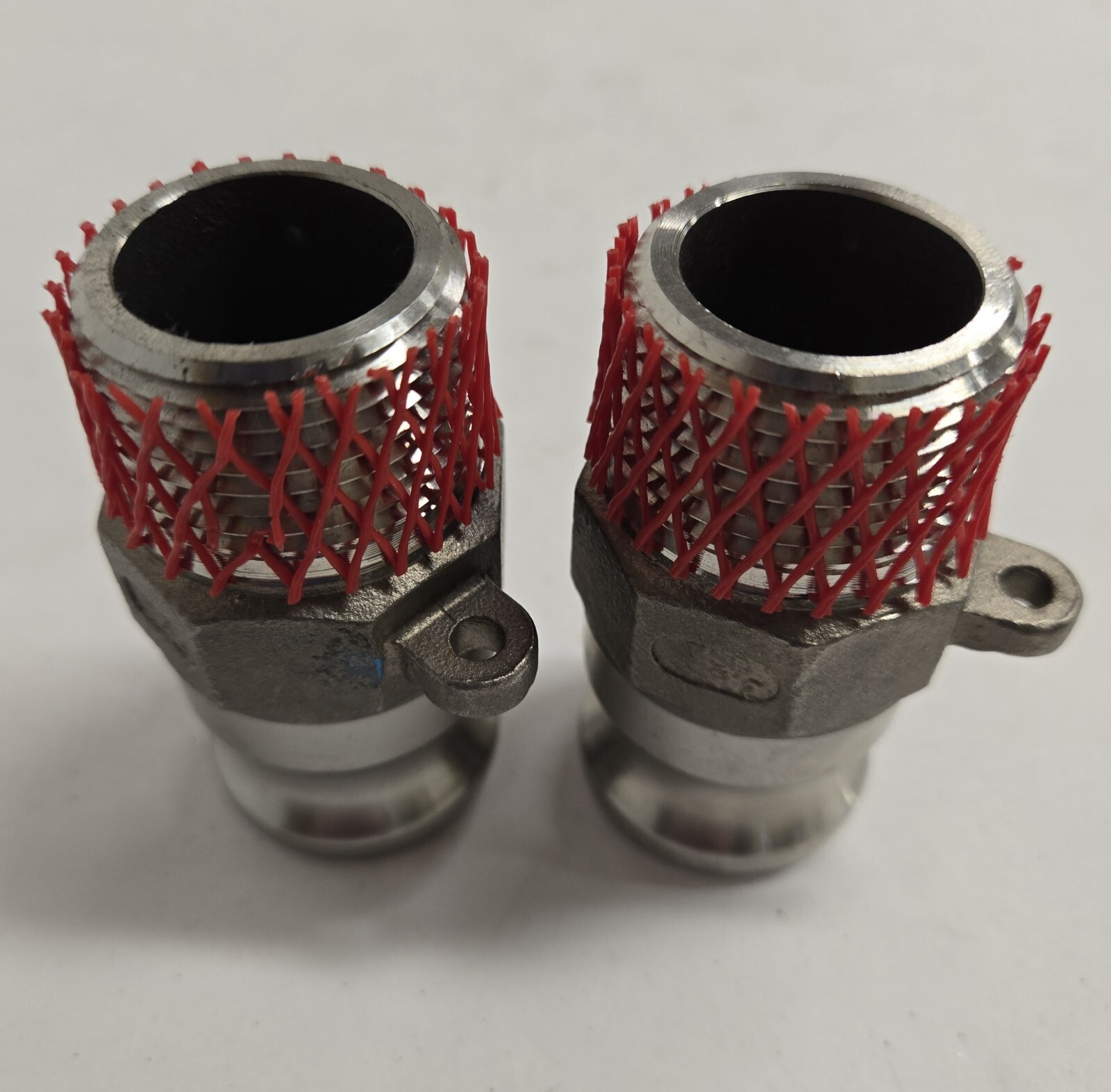 PT 10F 1″ CAM & GROOVE STAINLESS STEEL ADAPTERS 316SS. LOT OF 2