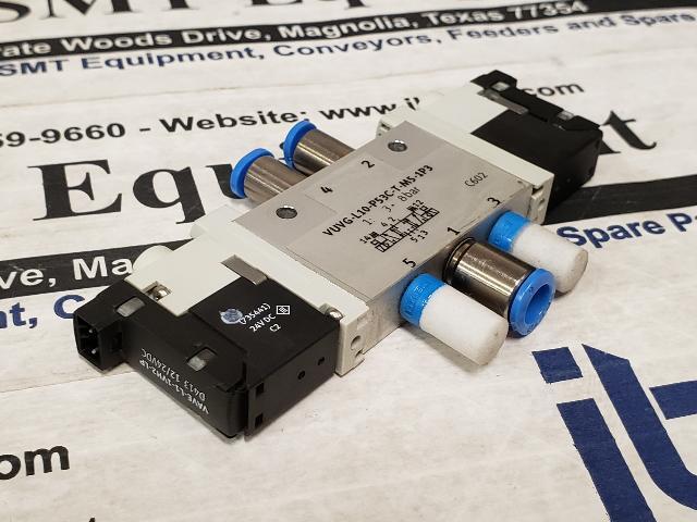 (Lot of 8) Festo Solenoid Valve – VUVG-L10-P53C-T-M5-1P3 w/Warranty