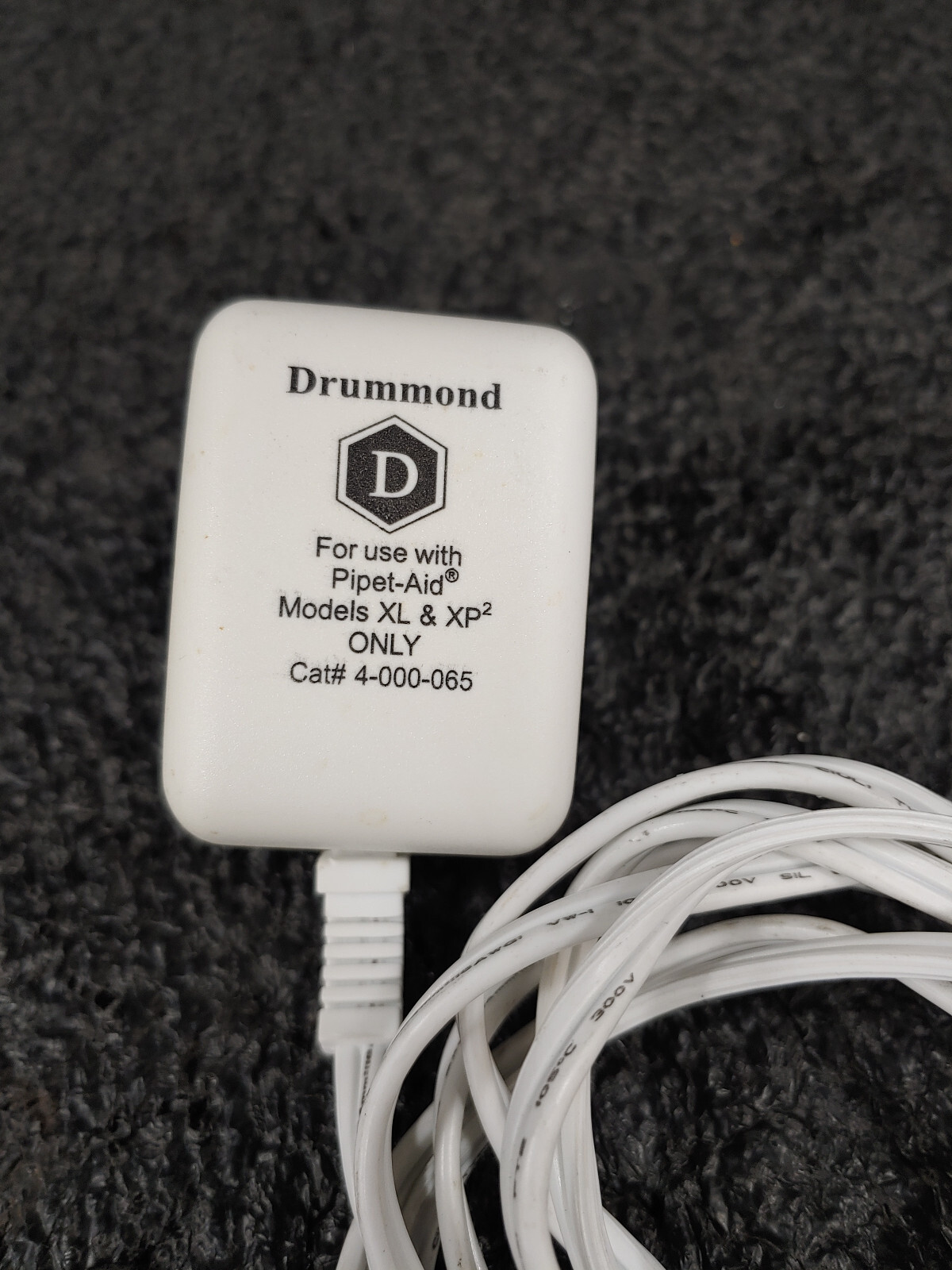 DRUMMOND 4-000-065 Pipet Aid Charger Power Supply Models XL XP2