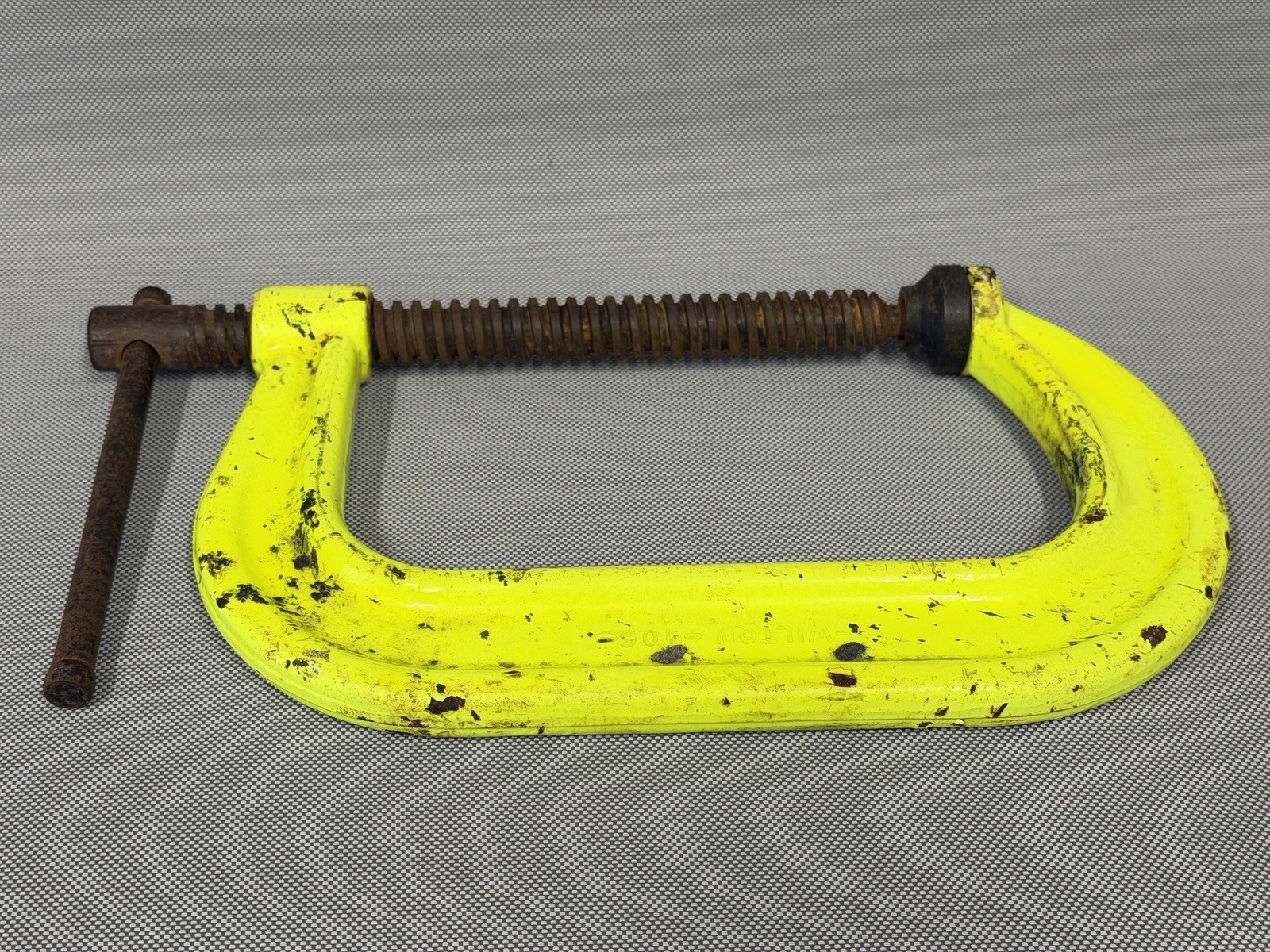 WILTON HI-Vis 406 406SF C-Clamp 6-1/16″ Drop Forged Steel 6600 lb 406-SF Safety