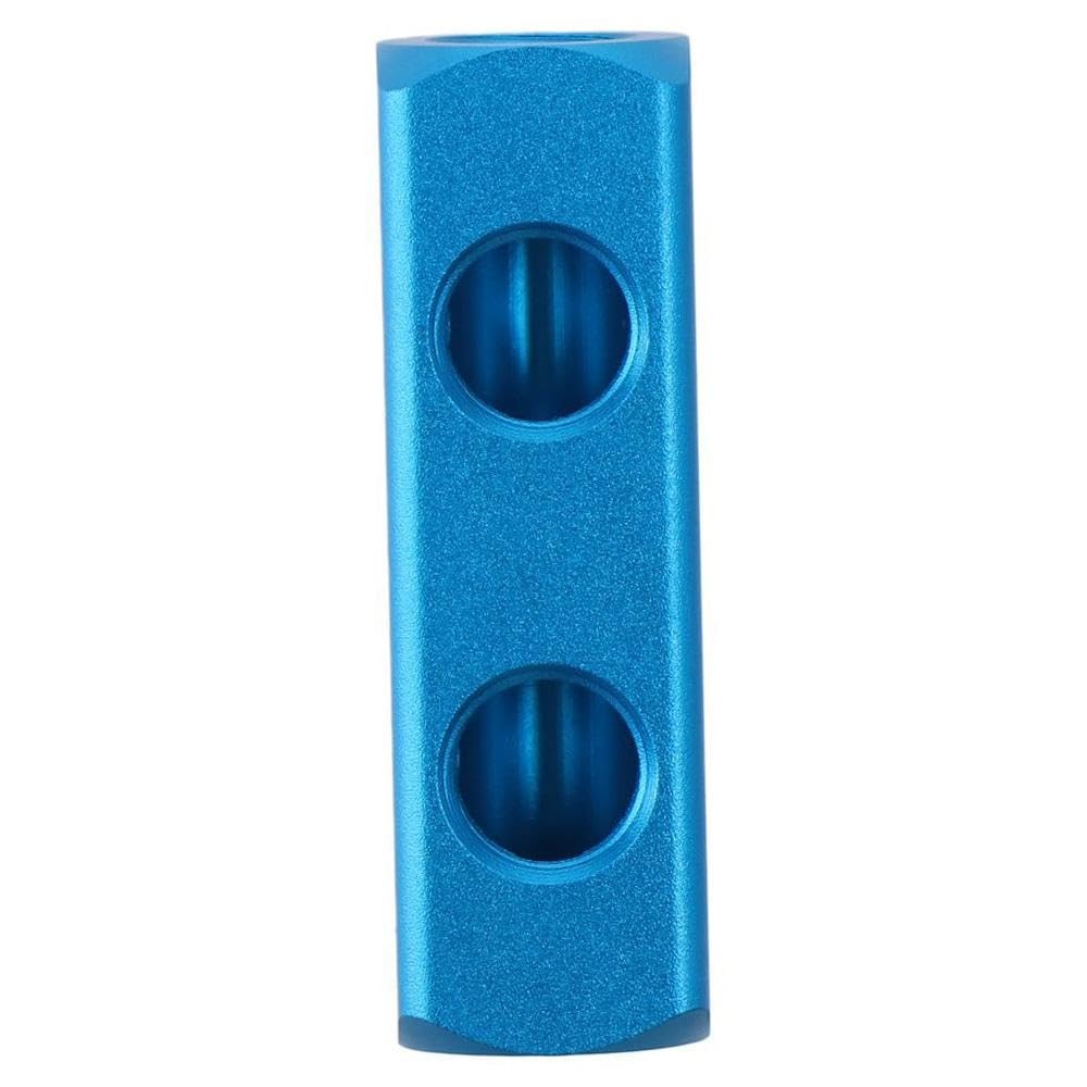 Air Hose Inline Manifold, 1/4″ Block Splitter, 2 Way 5 Port Pneumatic Air Com…