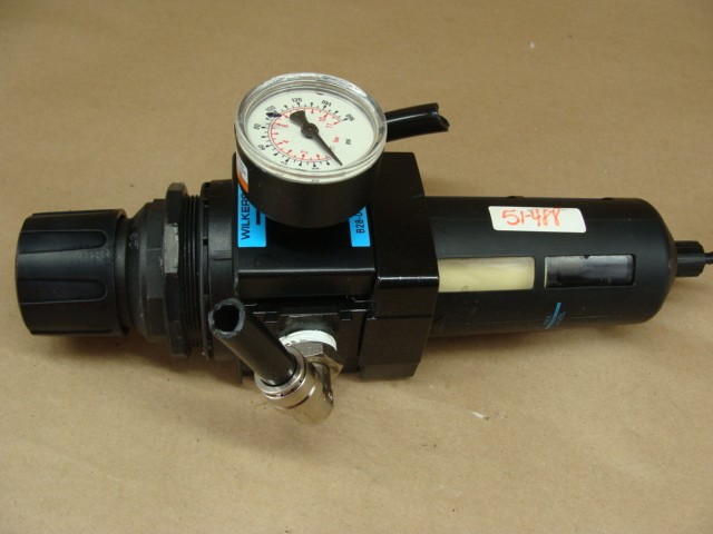 WILKERSON PNEUMATIC AIR PRESSURE REGULATOR B28-04-FKG0 0-0.86MPa 0-125PSIG