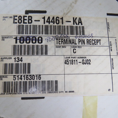LEAR 451811-GJ02 Qty of 75 per Lot TERMINAL