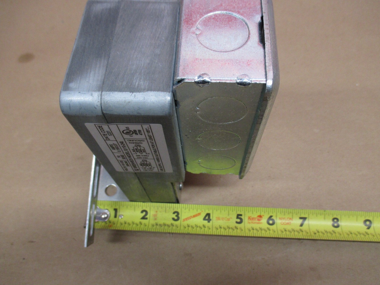 GREENHECK 826840 ASM, MP100A – 110-120 VOLTS, MODEL G110-240 DAMPER NOS