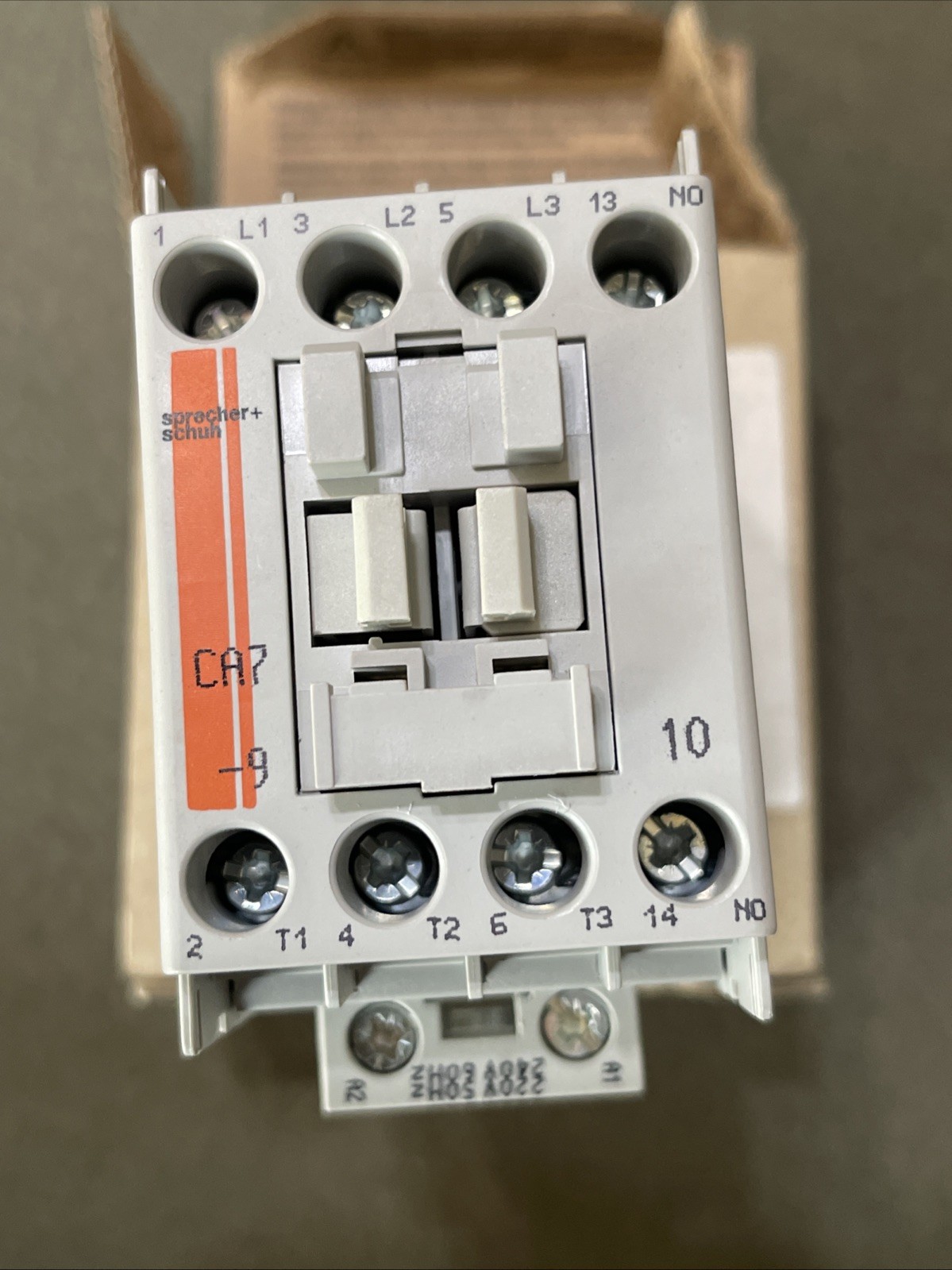 Sprecher + Schuh CA7-9-10 Contactor New