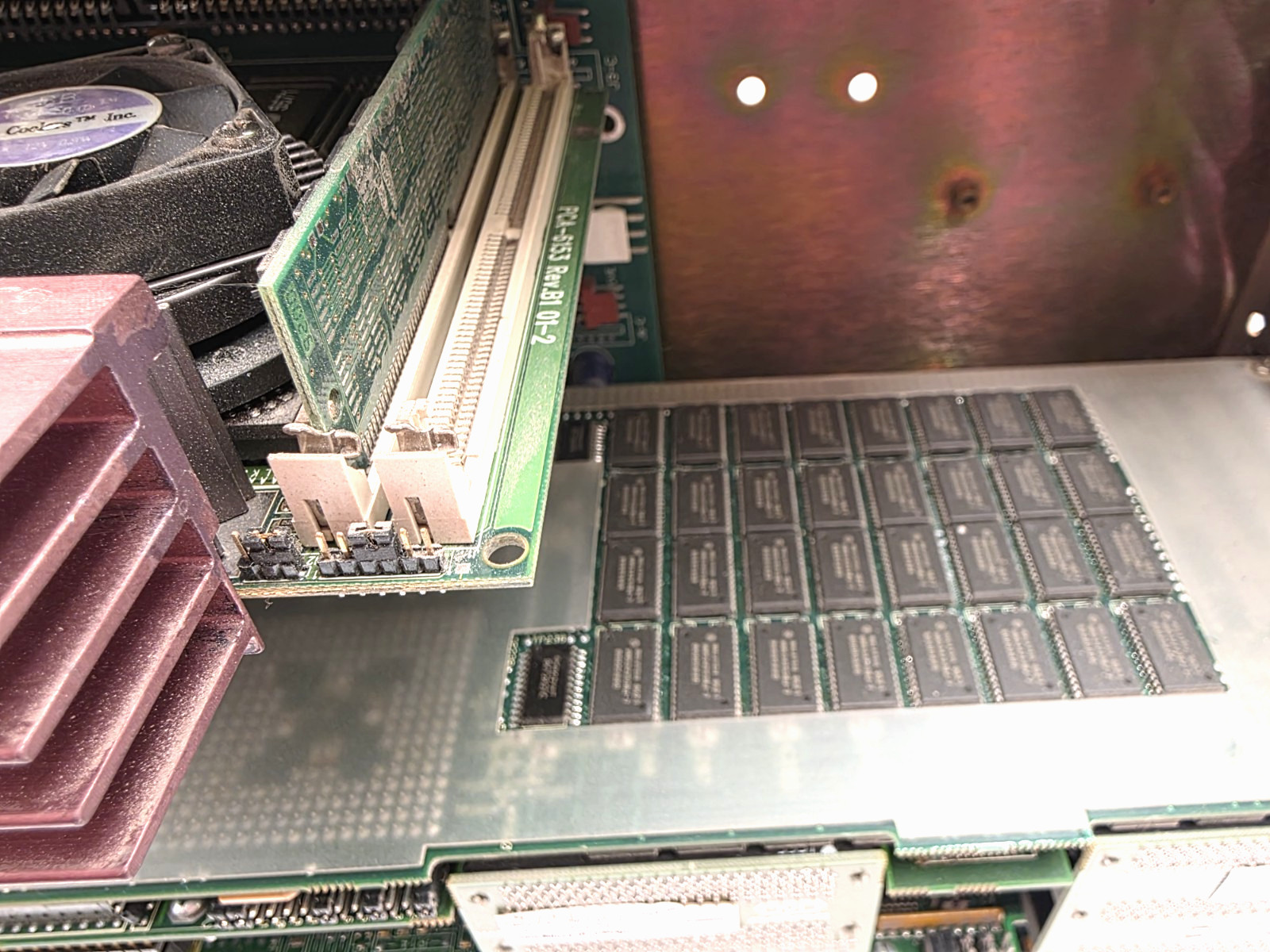 WPC CCR CLC RACK (INDUSTRIAL COMPUTER SOURCE) MODEL OEMC-15 (SEE DESCRIPTION)