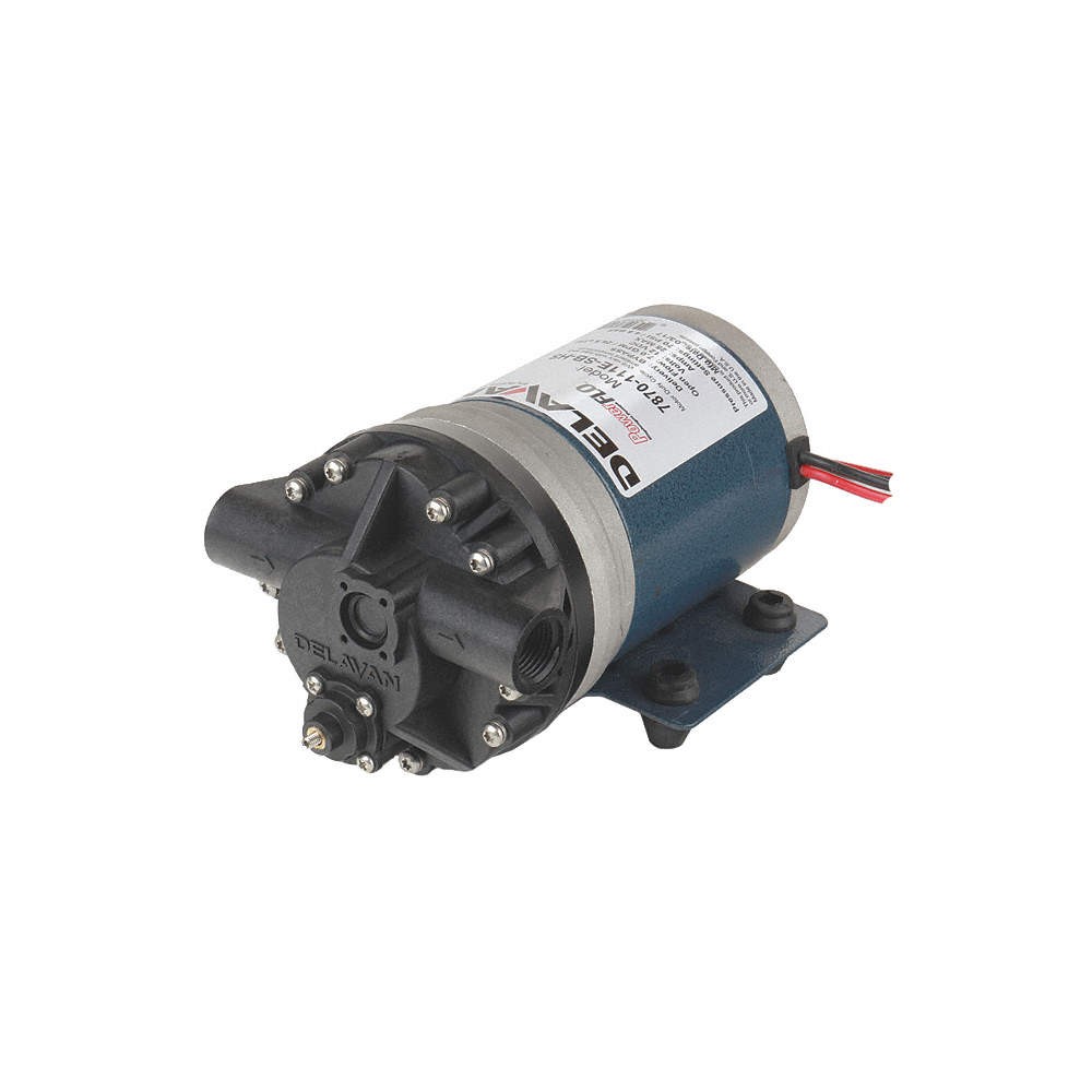 DELAVAN AG PUMPS 7870-111E-SB-HS Diaphragm Pump,PolyP,5Cmb,7gpm,60psi 55NL35