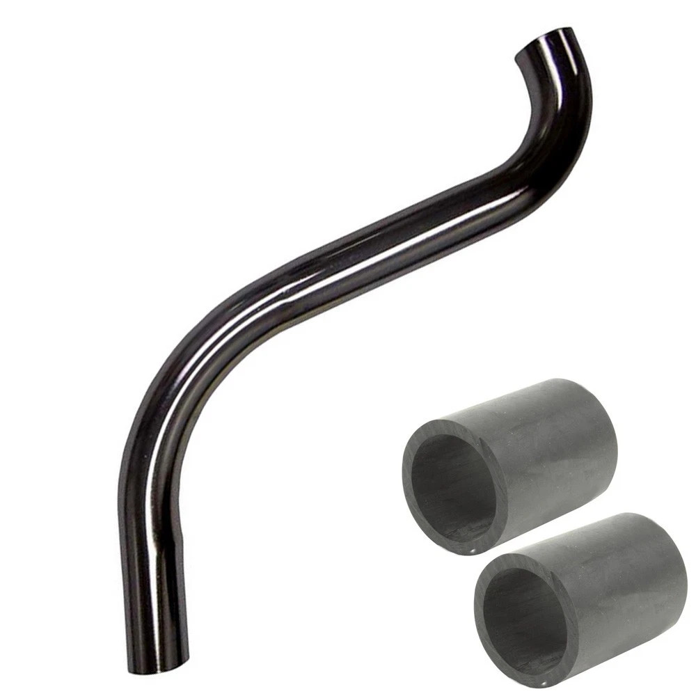 Intake Air Cleaner Chrome Tube Pipe & 2 Hoses Fits Ford Tractor 8N 9N 2N, 1939-5