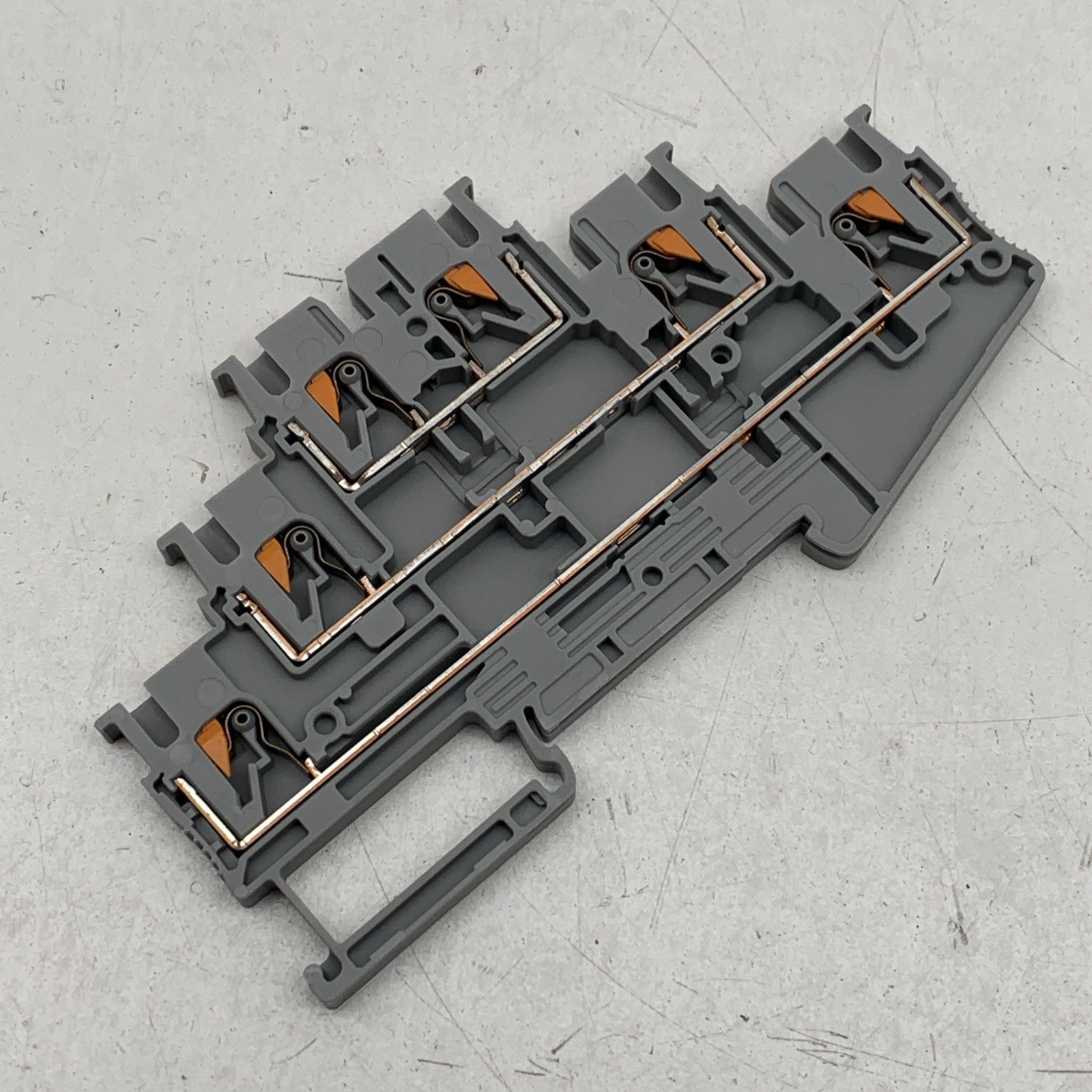 (6-Pack) Phoenix Contact PT 2,5-3L Multi 3-Pole Terminal Block 500V Push-in Wire