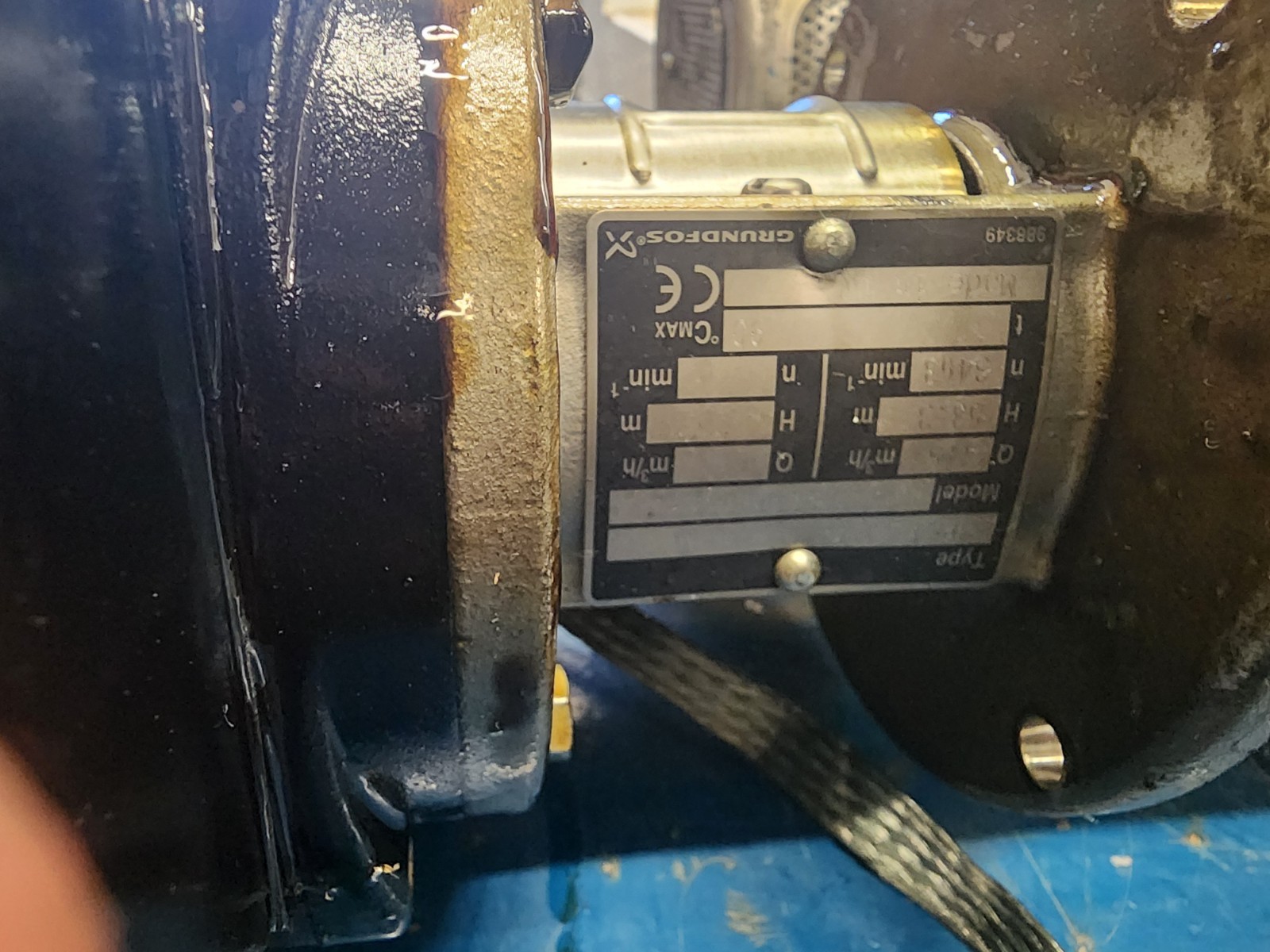 GRUNDFOS SPK4-19/12 A-W-I-AUUV 230v 1.5hp Multi Stage CNC Imersable pump 4m³/h