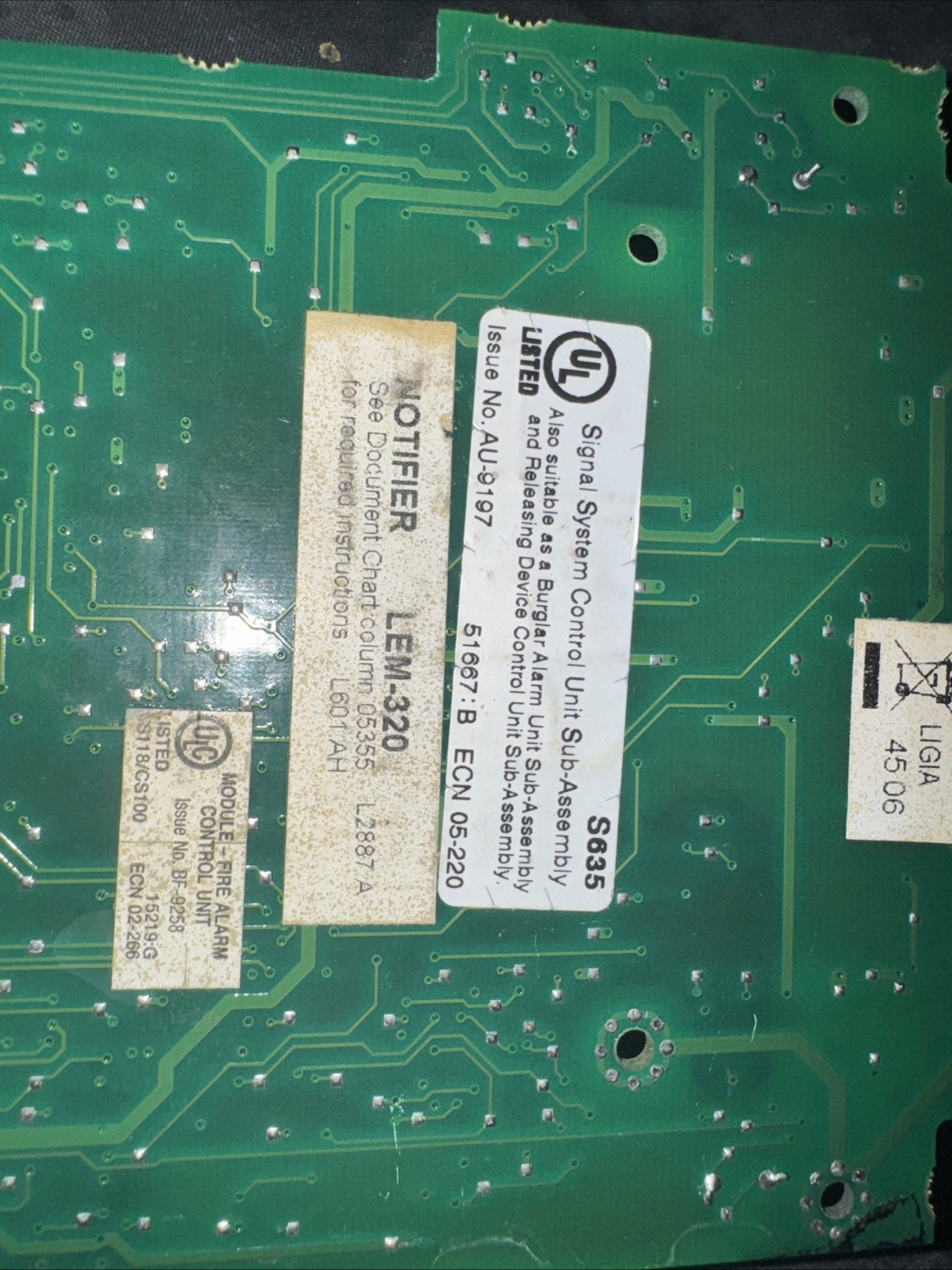 LEM-320 NOTIFIER
