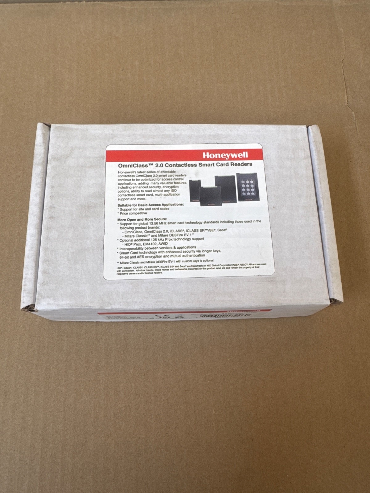 Honeywell OM30BHOND 900NTNNEK0045T-H001 OmniClass 2.0 Smart Card Reader