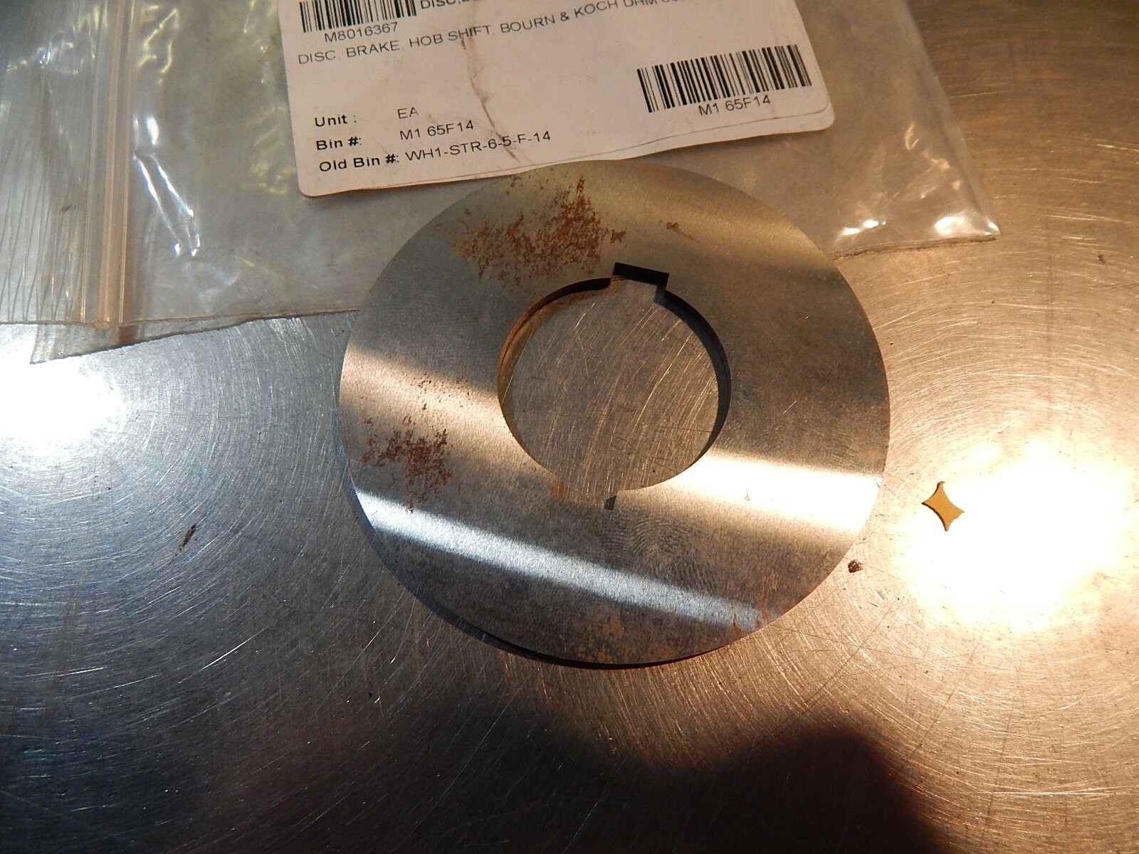 NEW Bourns + Koch DHM 686 Hob Shift Brake disc M8016367 “#12” *FREE SHIPPING*