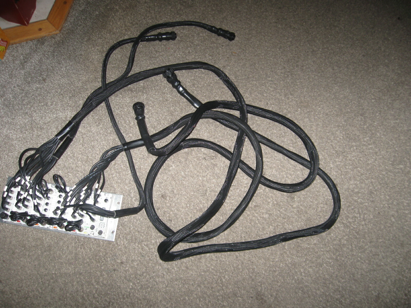 LOT of WAGO Speedway Digital Long CABLES Coupler Connectors 767-5801 / 767-2301