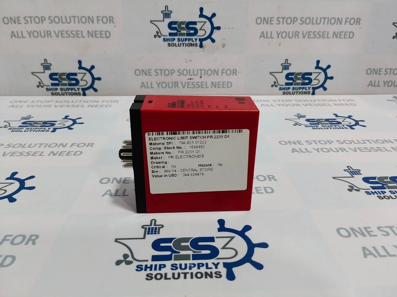 PR Electronics 2231 Trip Amplifier 2231P 24-230VAC 24-250VDC 2W 50/60HZ