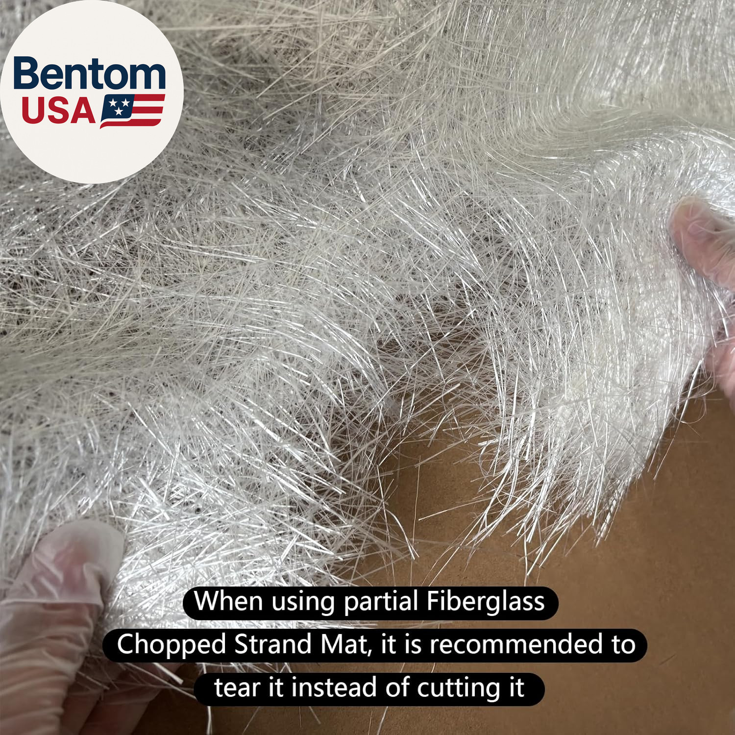 Fiberglass Chopped Strand Mat Cloth, 10 Yards X 50” Fiberglass Mat, 1Oz, Suit f