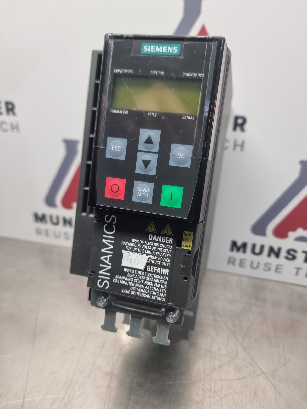 Siemens Sinamics G120C DP Variable Frequency Drive | 6SL3210-1KE21-3AP1 | 5.5kW