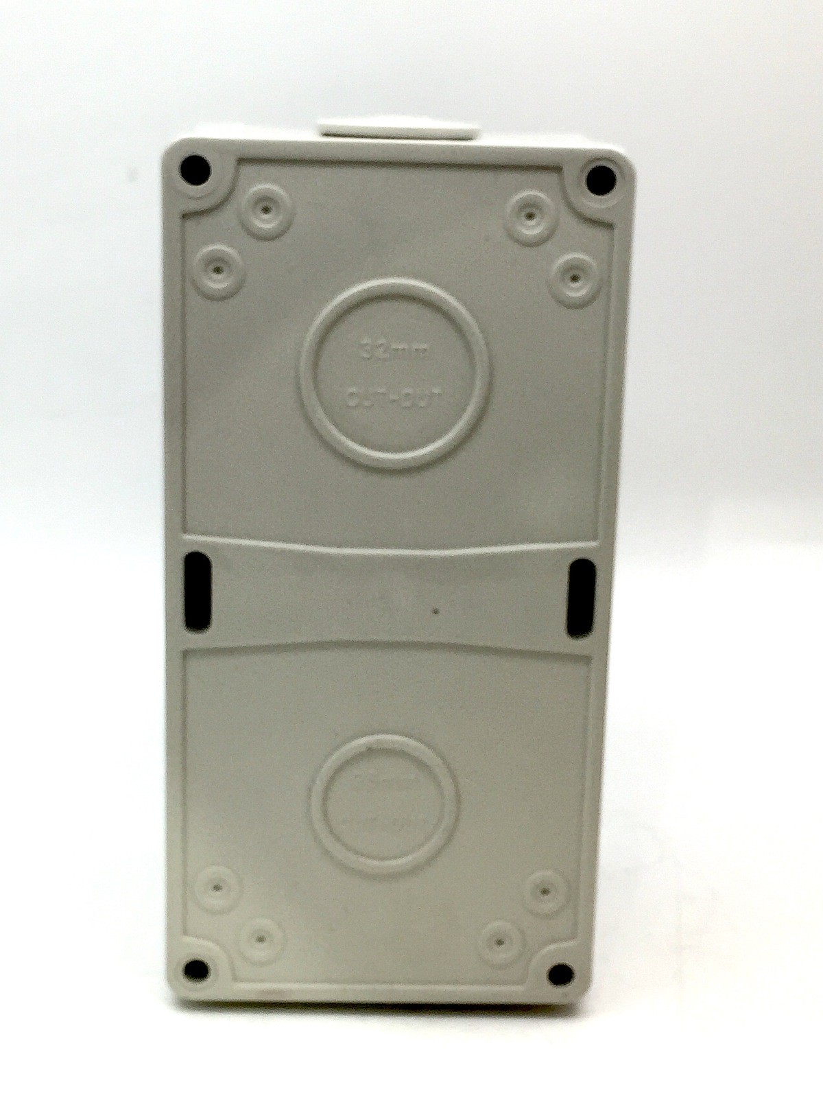 NHP ISOC550PG Switched Socket Outlet 5 Round Pin 50A 500V 63mm Base Grey