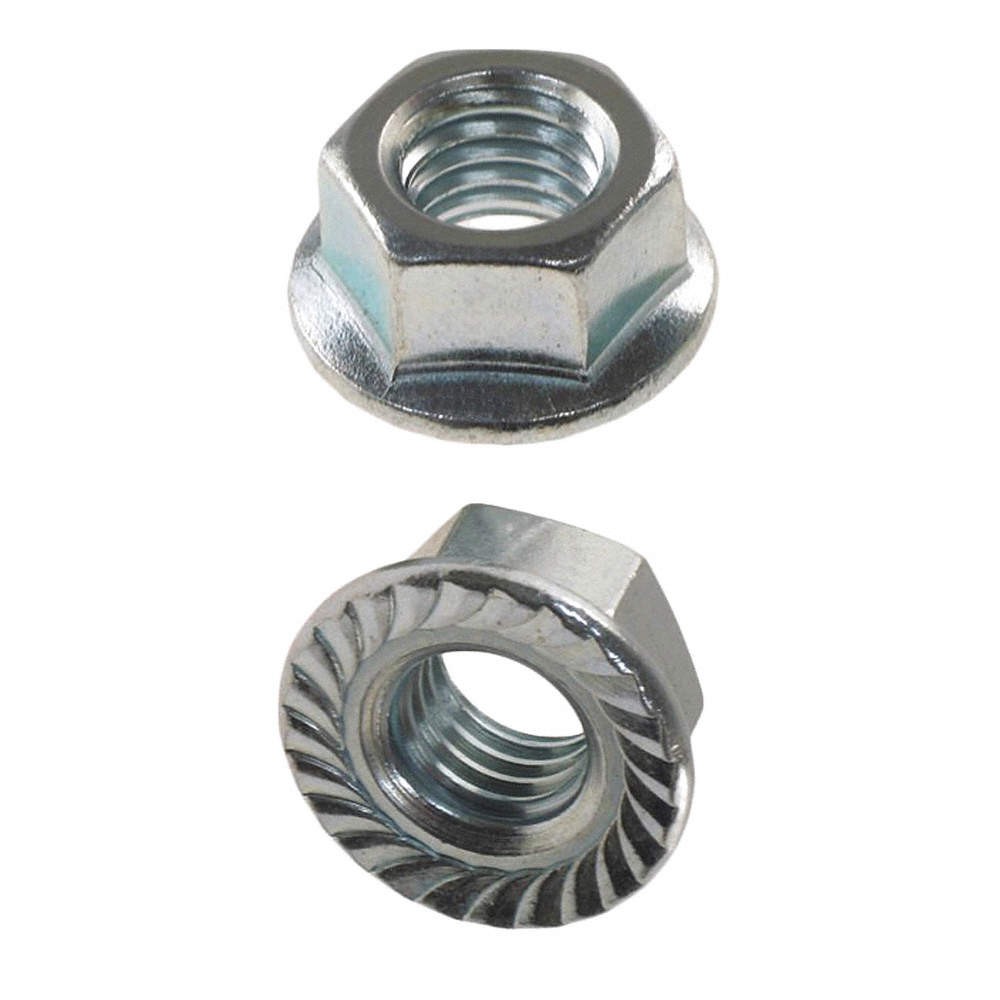 GRAINGER APPROVED U11612.043.0001 Flng LkNt,Znc,Stl,7/16″-20,GrdA,50PK 41MG53