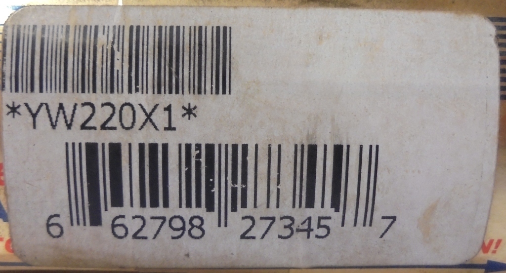 HUB CITY INSERT BALL BEARING, YW220X1, 1″ BORE, 72 MM OD, ECCENTRIC LOCK COLLAR