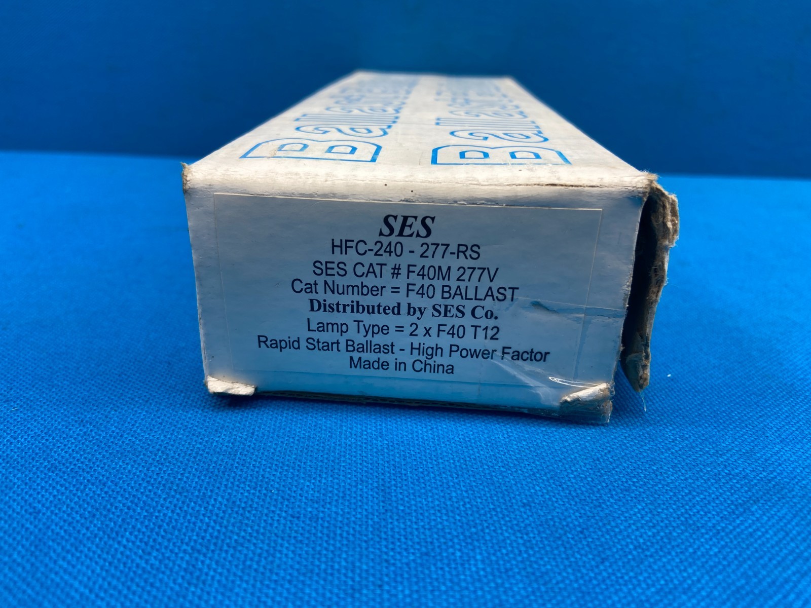 SES Rapid Start Ballast HFC-240-277-RS Energy Saver Lamp Type F40 T12