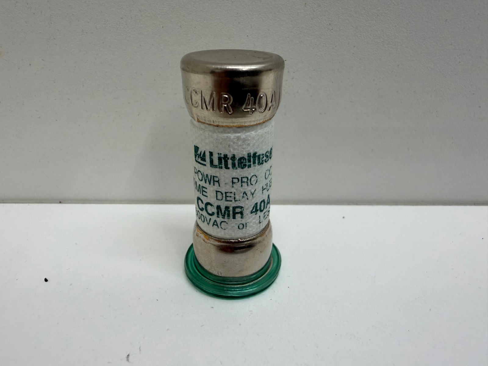 NEW OLD STOCK! LITTELFUSE 40A 600V POWER PRO TIME-DELAY FUSE CCMR-40A